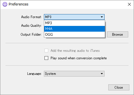 4K Video to MP3