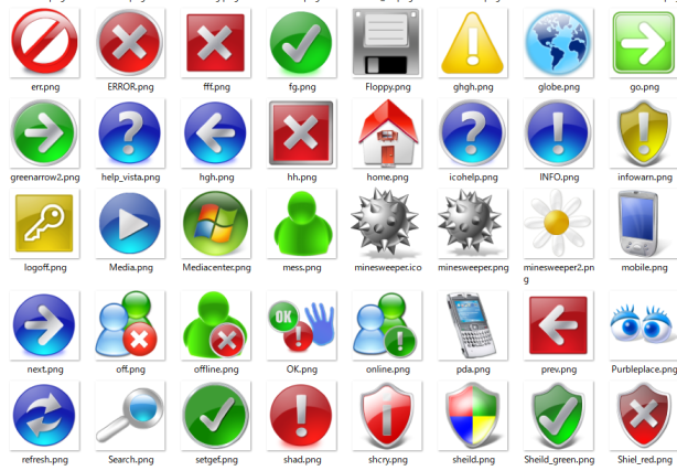 Kandyansoft Vista Crystal Icons