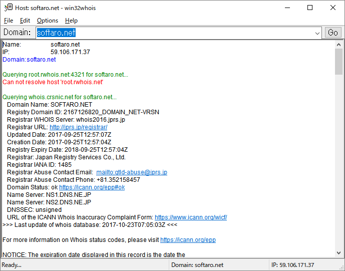 Win32Whois