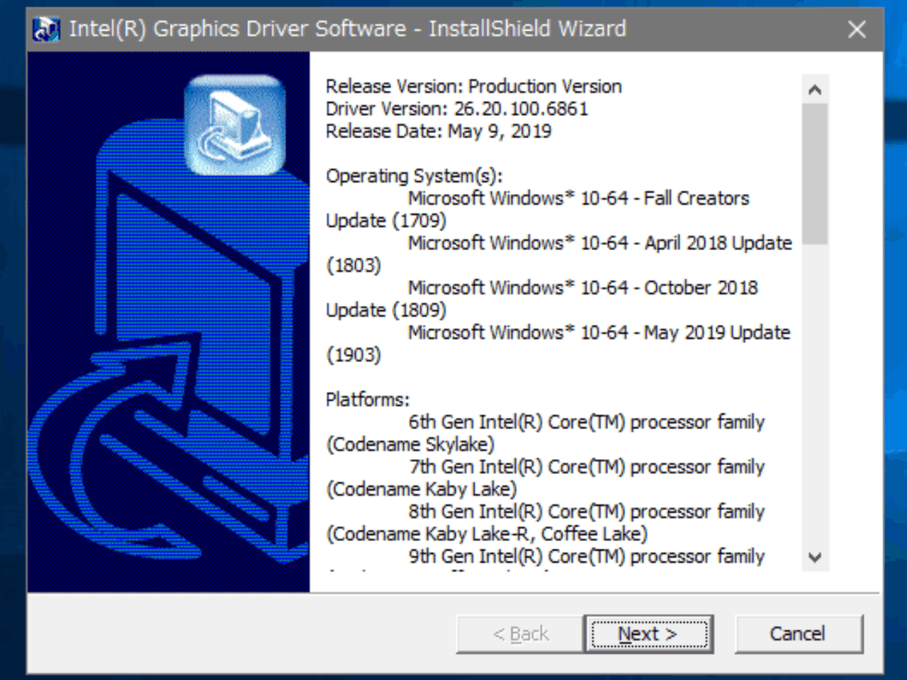 Intel Graphics Driver 31.0.101.4575 download the new