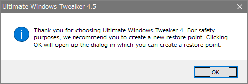 Ultimate Windows Tweaker