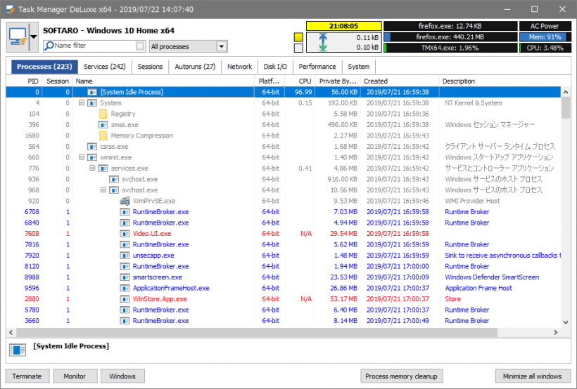 MiTeC Task Manager Deluxe