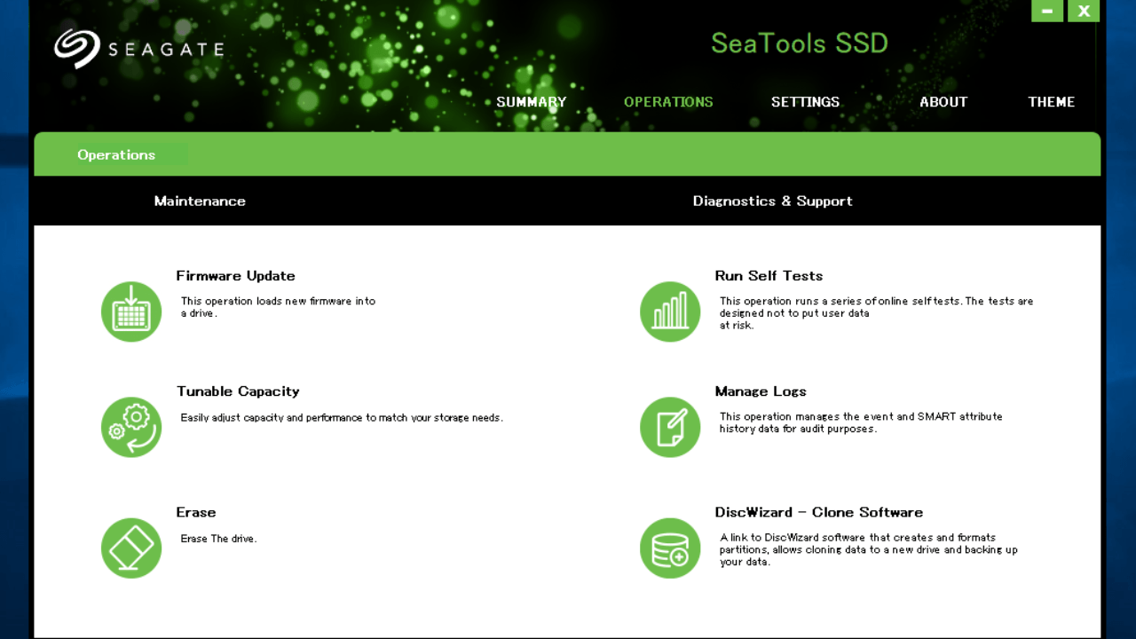 SeaTools SSD