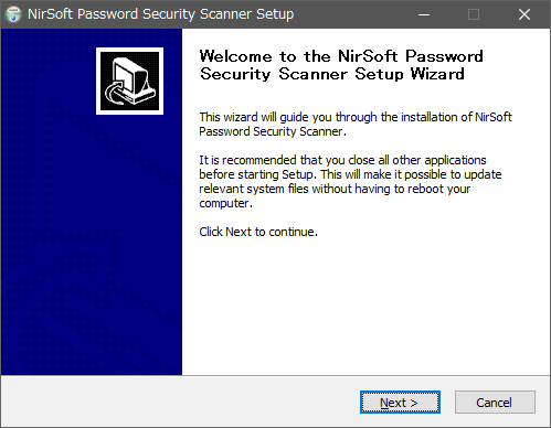 Password Security Scanner