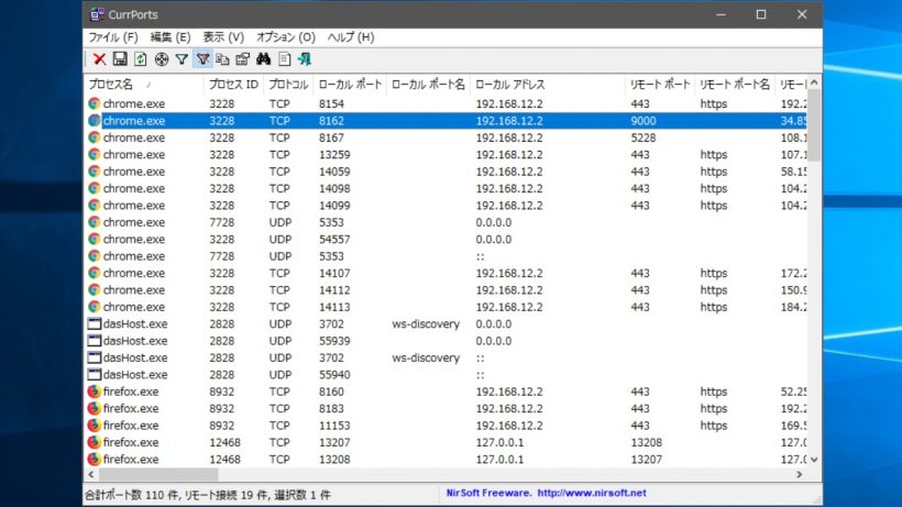 CurrPorts 2.76 for windows instal