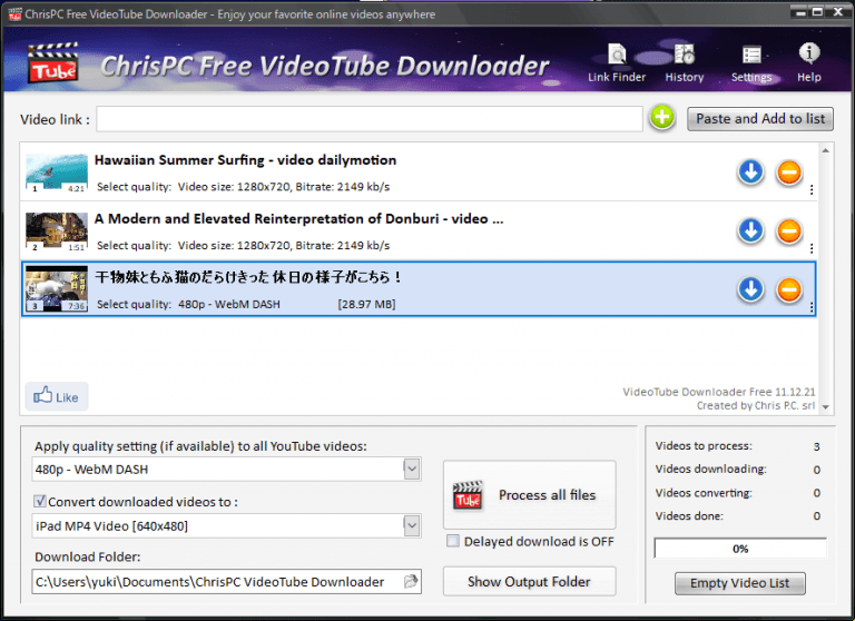ChrisPC VideoTube Downloader Pro 14.23.0616 instal the last version for mac