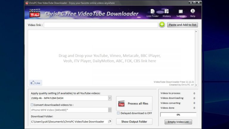 free ChrisPC VideoTube Downloader Pro 14.23.0923 for iphone download