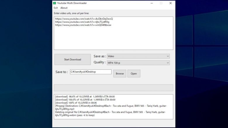 Batch URL Downloader 4.5 instal