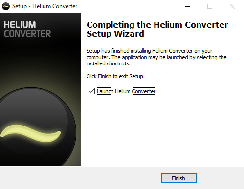 Helium Converter