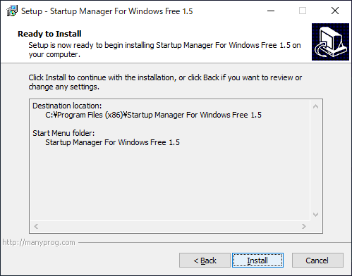 Startup Manager For Windows Free