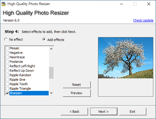 High Quality Photo Resizer