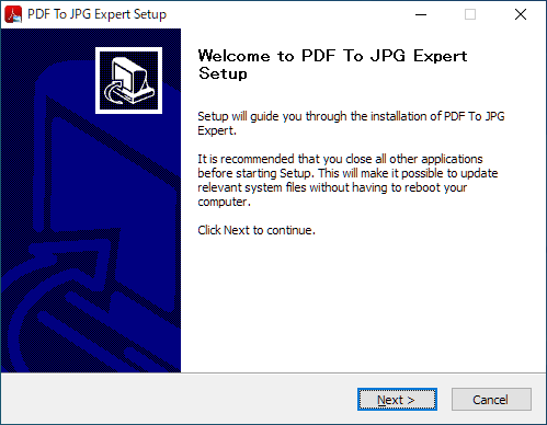 PDF To JPG Expert