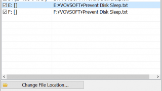 Prevent Disk Sleep