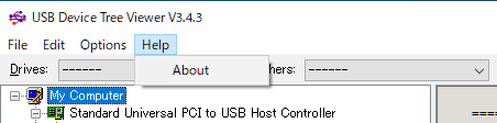 USB Device Tree Viewer