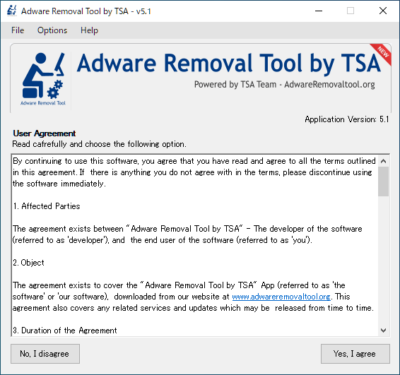 Adware Removal Tool by TSA