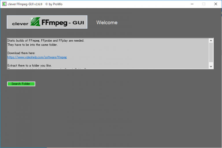 clever FFmpeg-GUI 3.1.3 download the new version