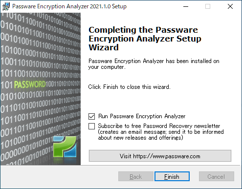 Passware Encryption Analyzer