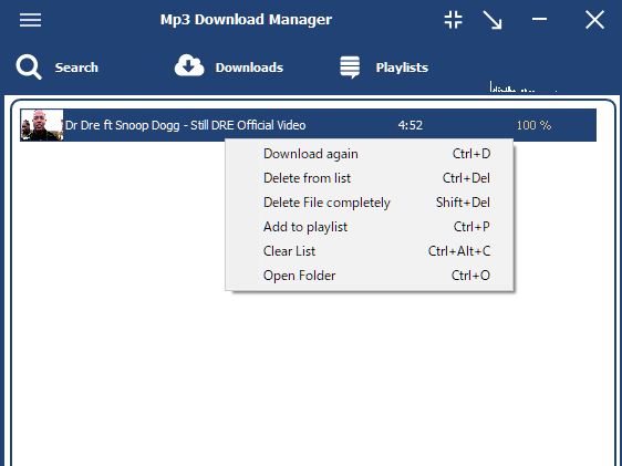 Mp3 Download Manager