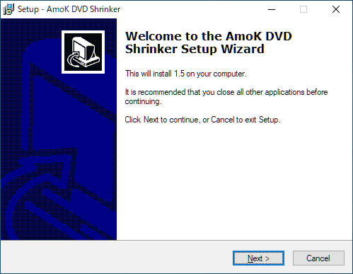 AmoK DVD Shrinker