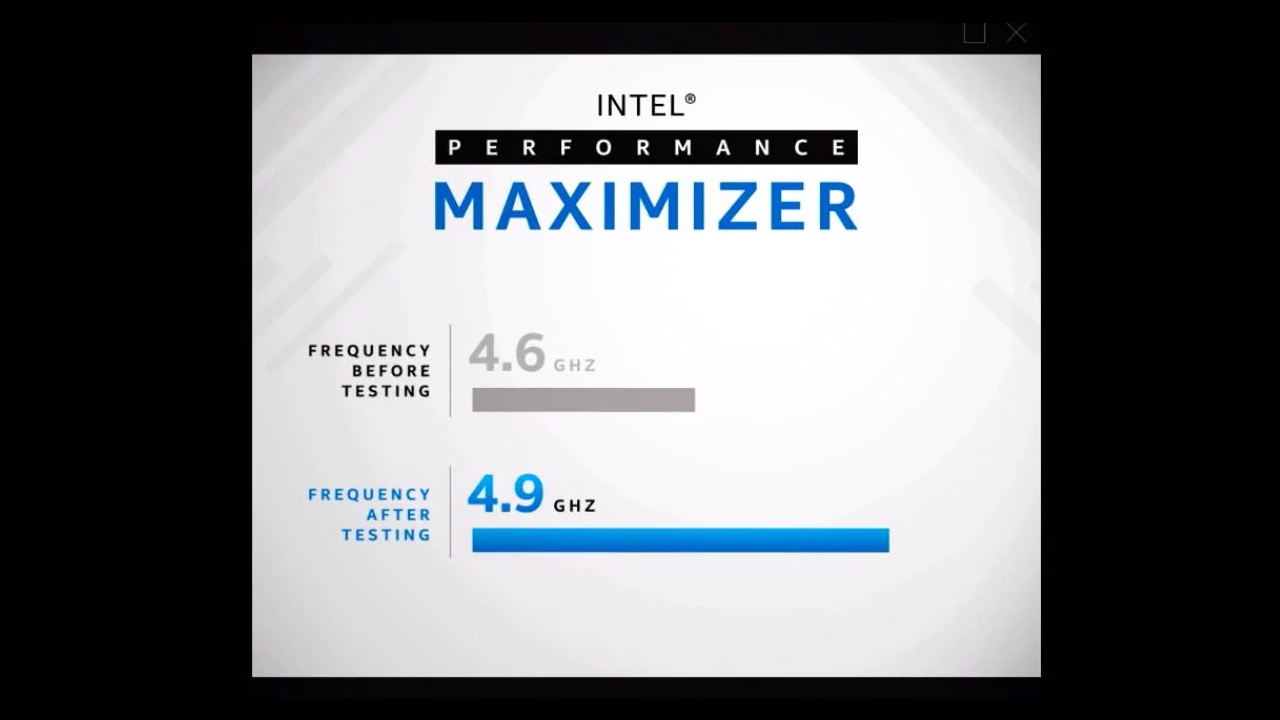 Intel Performance Maximizer