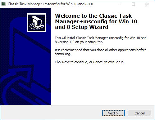 Classic Task Manager