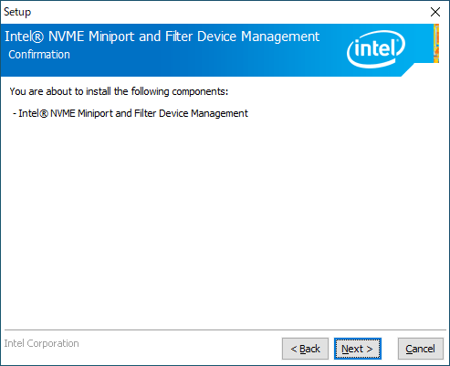 Intel NVMe Driver