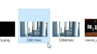 HEIF 画像拡張機能