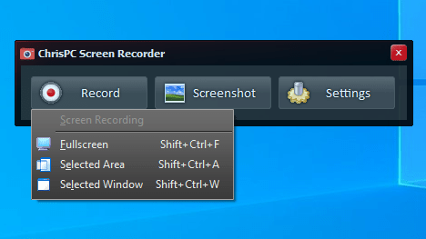 ChrisPC Screen Recorder