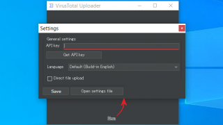 VirusTotal Uploader