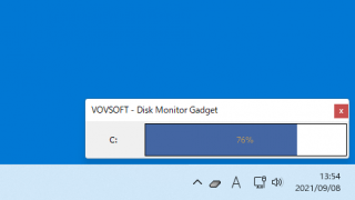 Disk Monitor Gadget