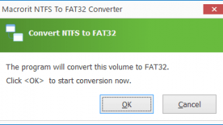 Macrorit NTFS To FAT32 Converter