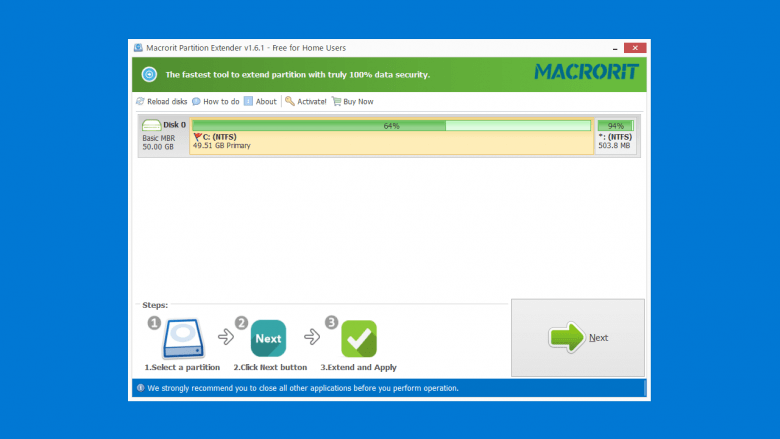 download the last version for android Macrorit Partition Extender Pro 2.3.0