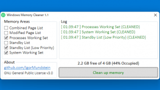 Windows Memory Cleaner