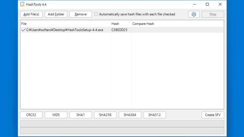 download the last version for windows HashTools 4.8