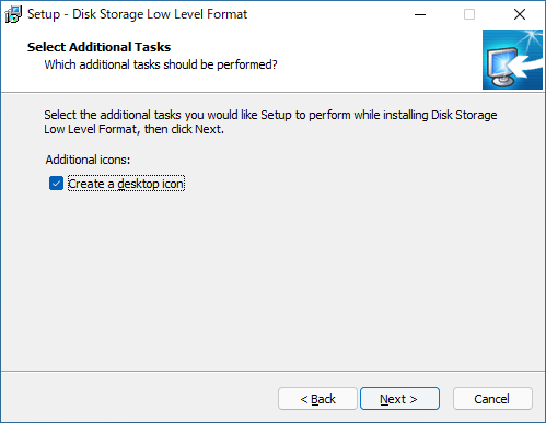 Disk Storage Low Level Format
