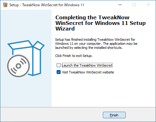 TweakNow WinSecret