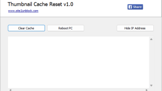 Thumbnail Cache Reset