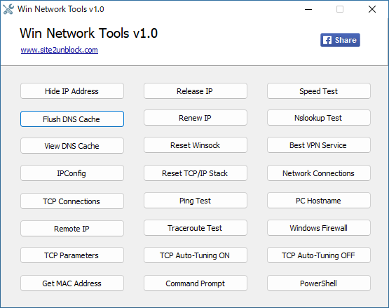 Win Network Tools