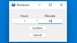 Shutdown Scheduler