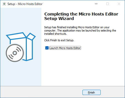 Micro Hosts Editor