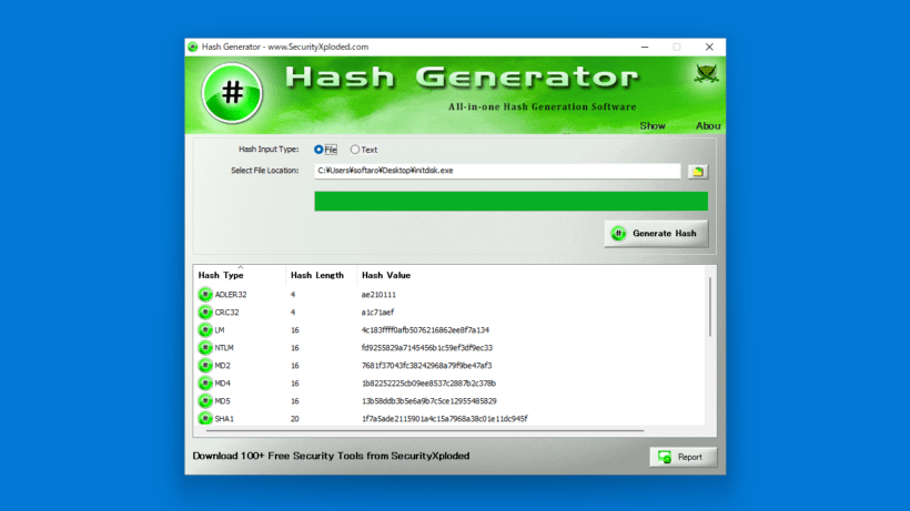 HashMyFiles Rus 2.44 download the new