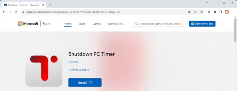 Shutdown PC Timer