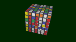 3D Rubik's Screensaver