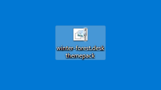Winter Forest Theme