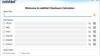 zebNet Checksum Calculator