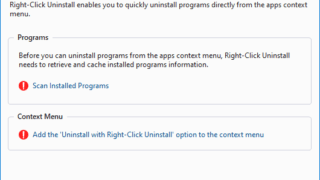 Right-Click Uninstall