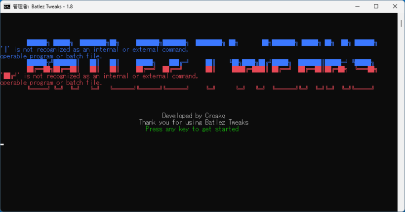 Batlez Tweaks