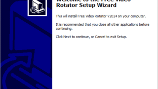 Free Video Rotator